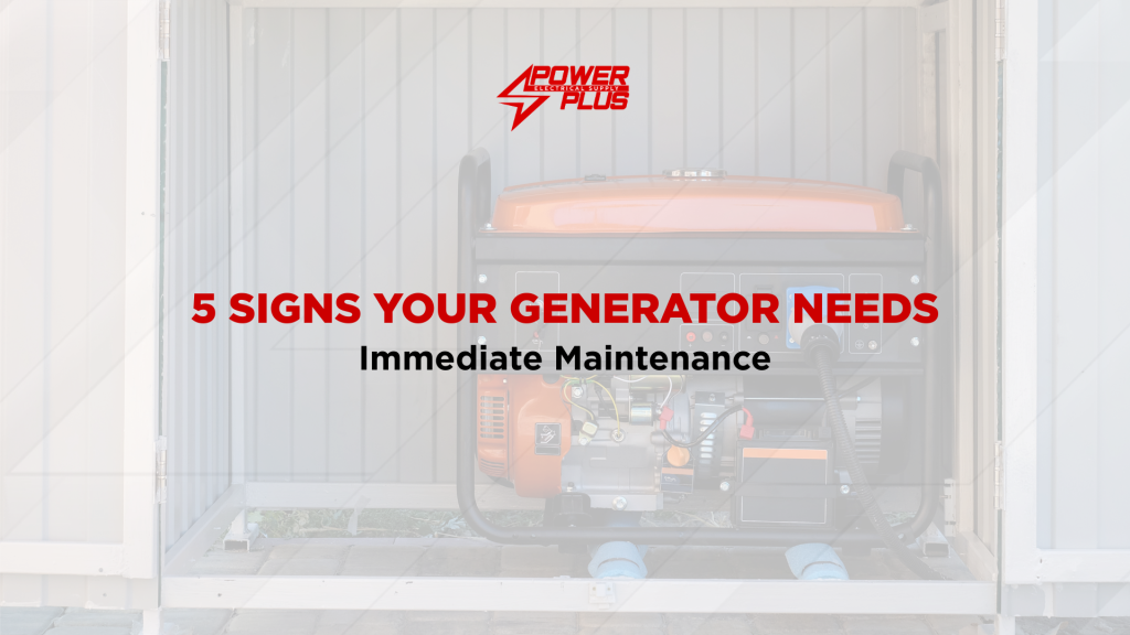 Industrial backup generator positioned inside a utility enclosure highlighting the importance of regular maintenance and reliable power systems.