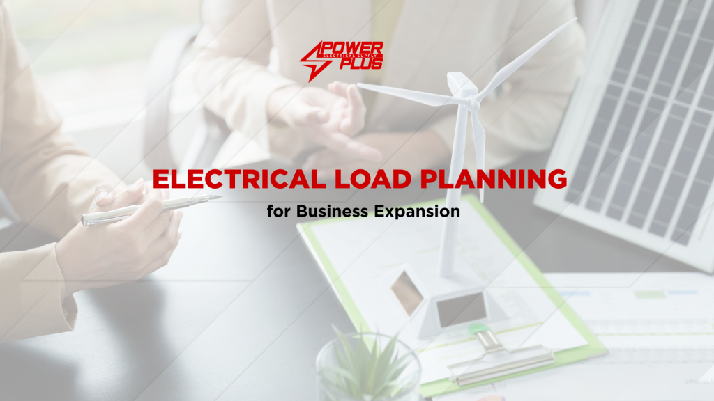 Electrical load planning for commercial and industrial facilities